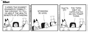 Sit less Dilbert