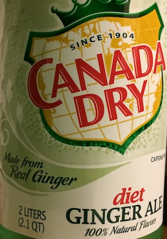 Ginger ale label