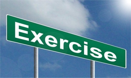 Exercise sign