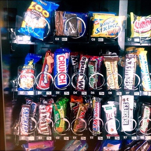 Vending machine candy
